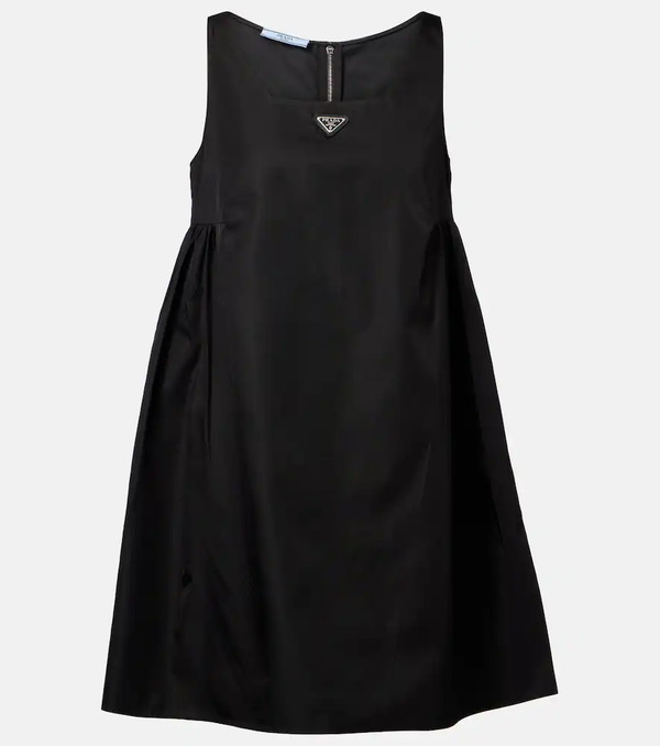  Prada Prada Vestido Corto De Re-nylon 