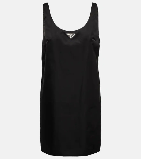  Prada Prada Vestido Corto Re-nylon 