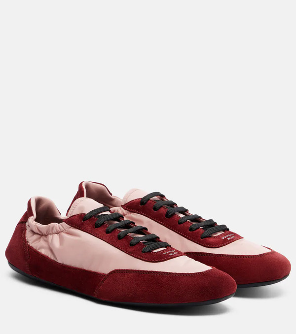  Prada Prada Zapatillas Collapse De Re-nylon Y Ante 