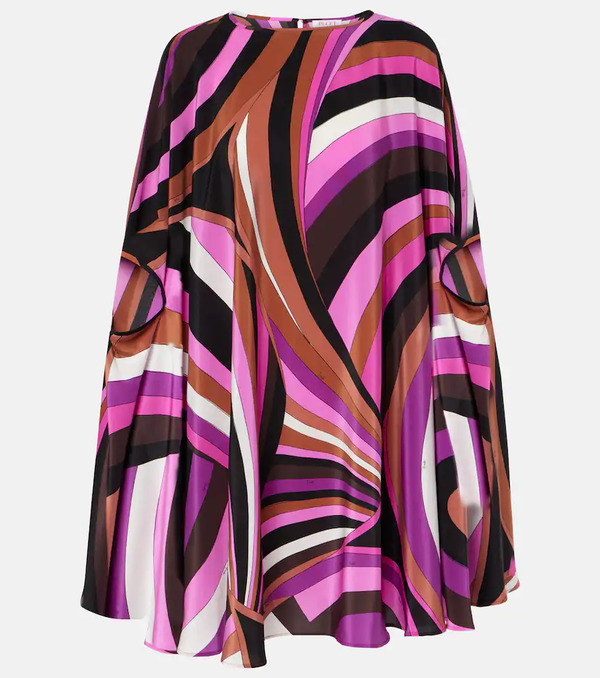  Pucci Pucci Caftán Iride De Seda 