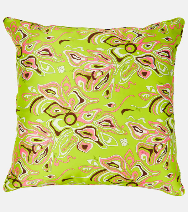  Pucci Pucci Cojín De Algodón Estampado 