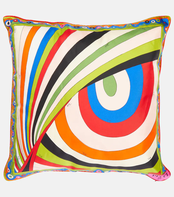  Pucci Pucci Cojín De Seda Estampado 