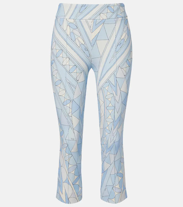  Pucci Pucci Pantalones Capri Angoli De Jersey 