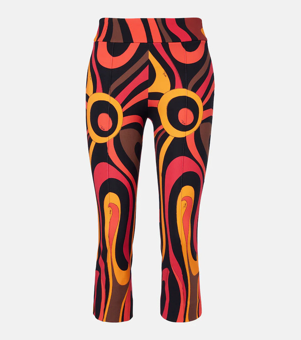  Pucci Pucci Pantalones Capri Marmo De Jersey 