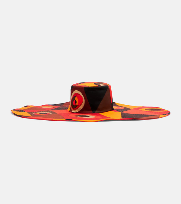  Pucci Pucci Sombrero Reversible Manuba De Algodón 