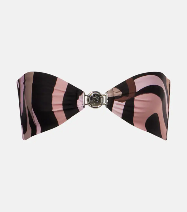  Pucci Pucci Top De Bikini Bandeau Marmo 