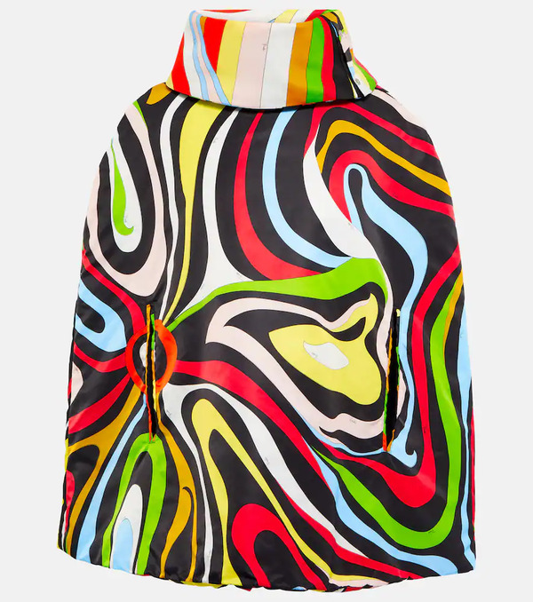  Pucci Pucci X Fusalp Poncho Marmo 