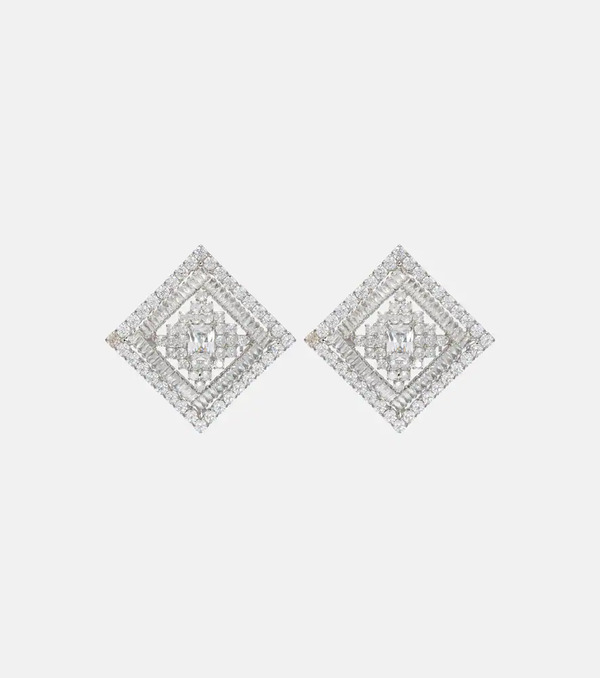 Rebecca Vallance Rebecca Vallance Pendientes Louise Con Cristales 