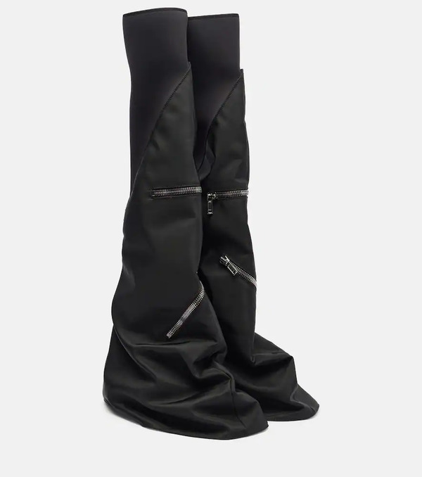  Rick Owens Rick Owens Botas Mosqueteras Con Cremallera 