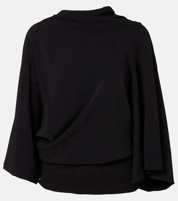  Rick Owens Rick Owens Top De Charmeuse Drapeado 