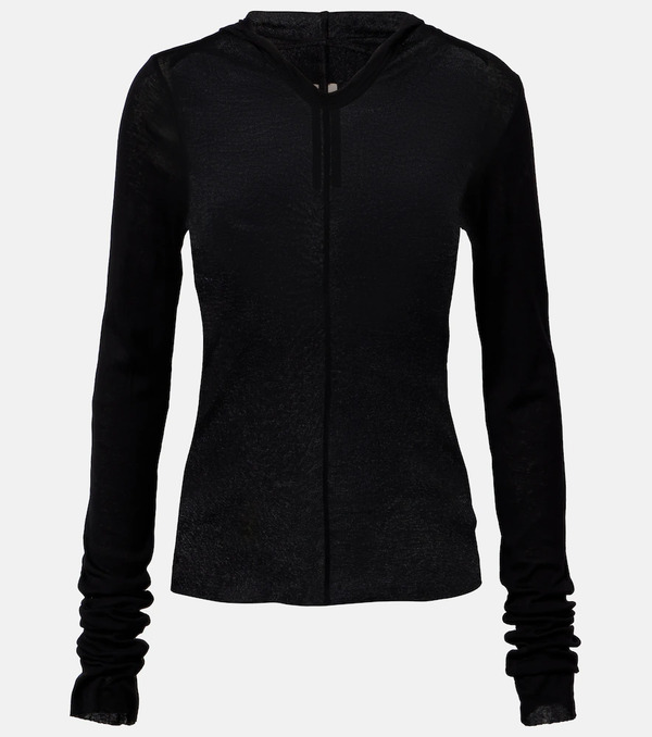  Rick Owens Rick Owens Top De Jersey De Algodón 