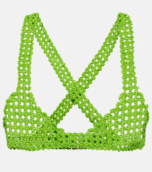  Roberta Einer Roberta Einer Bralette Element En Croché De Algodón 