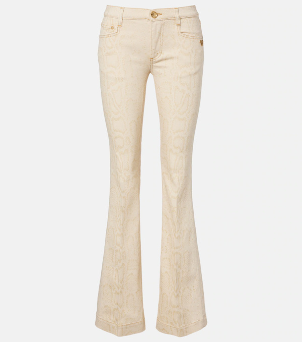  Roberto Cavalli Roberto Cavalli Jeans Flared Estampados 