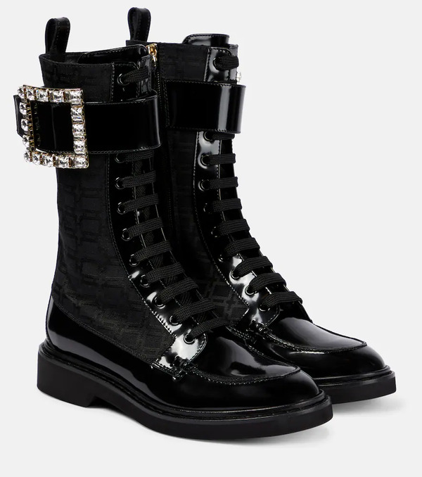  Roger Vivier Roger Vivier Botines Viv' Rangers Strass 