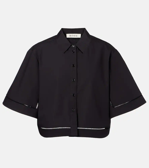  Rohe Róhe Camisa De Popelín De Algodón 