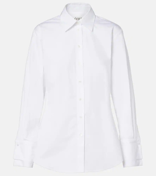  Rohe Róhe Camisa De Popelín De Algodón 