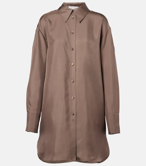  Rohe Róhe Camisa De Seda 