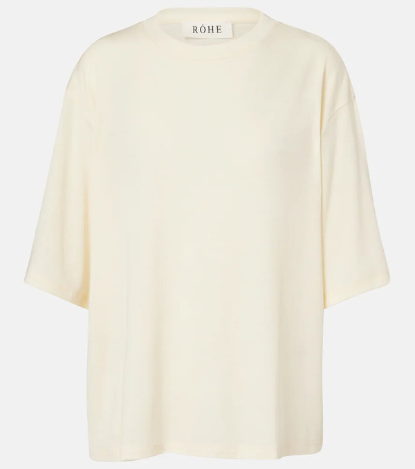  Rohe Róhe Camiseta Oversized De Lana 