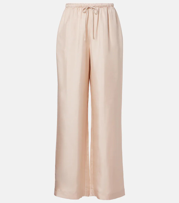  Rohe Róhe Pantalones Anchos De Sarga De Seda 