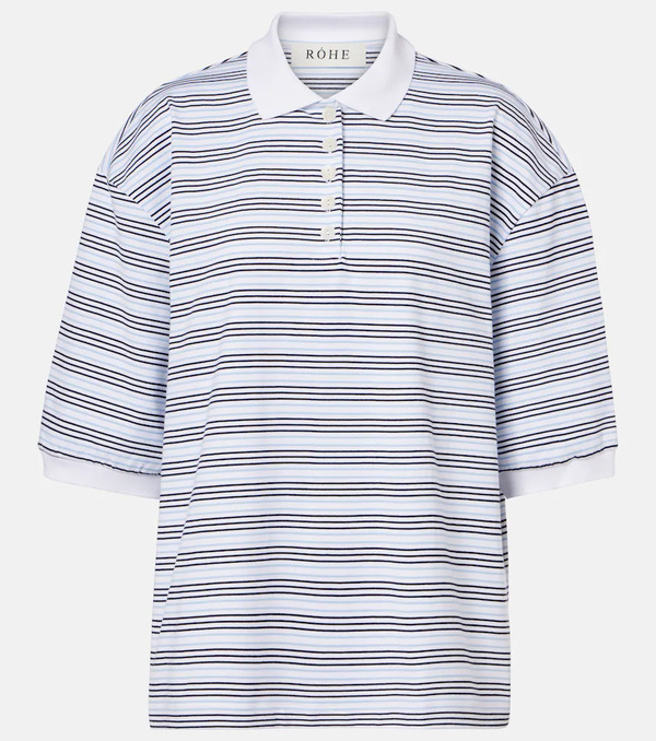  Rohe Róhe Polo Oversized De Algodón A Rayas 
