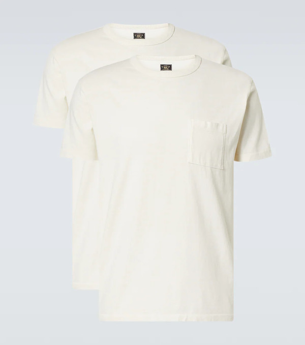  Rrl Rrl Set De 2 Camisetas De Jersey De Algodón 