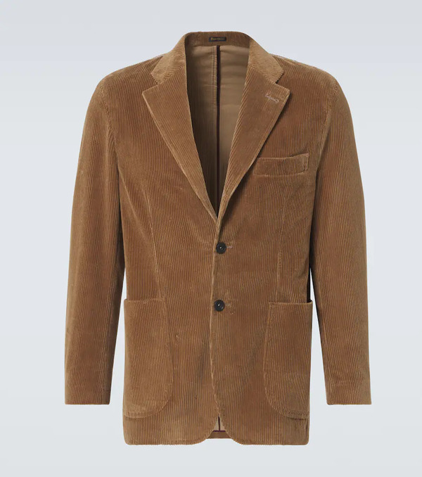  Rubinacci Rubinacci Blazer De Pana De Algodón 