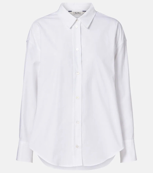  's Max Mara 's Max Mara Camisa Adele De Popelín De Algodón 