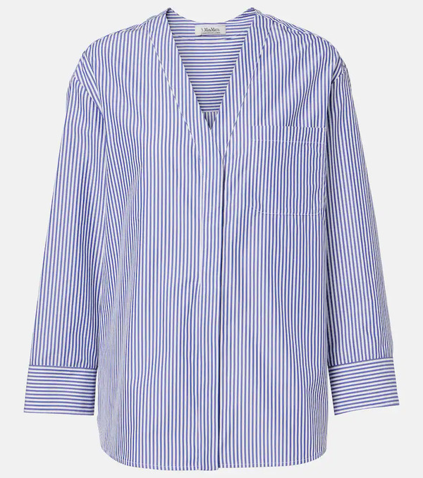  's Max Mara 's Max Mara Camisa Chicca De Popelín De Algodón 