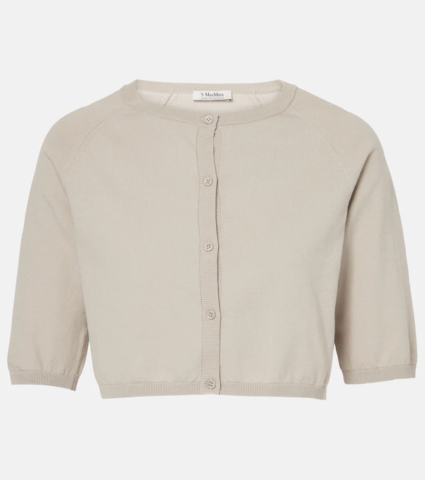 's Max Mara 's Max Mara Cárdigan Pam De Algodón Cropped 