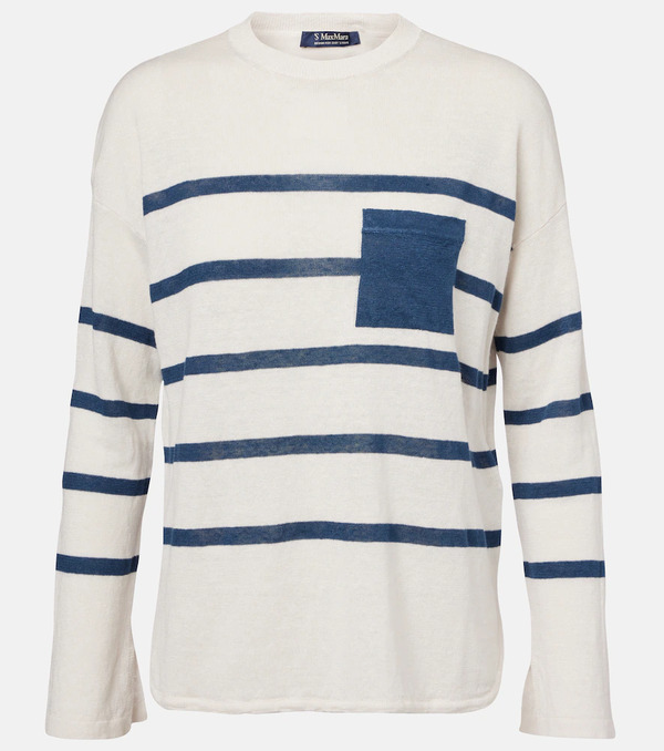  's Max Mara 's Max Mara Jersey Ombre De Lino 