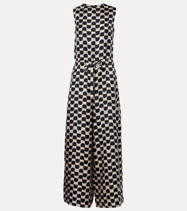  's Max Mara 's Max Mara Mono Ronchi De Seda Estampado 