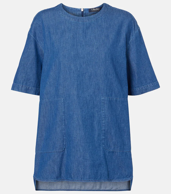  's Max Mara 's Max Mara Top Moresca De Denim 
