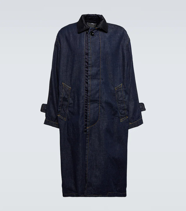  Sacai Sacai Abrigo Denim 
