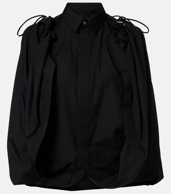  Sacai Sacai Camisa Fruncida 