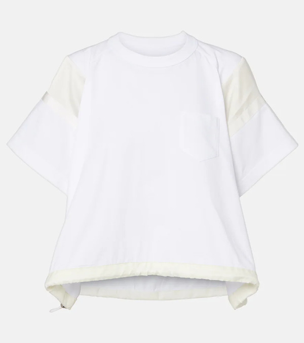  Sacai Sacai Top De Algodón 