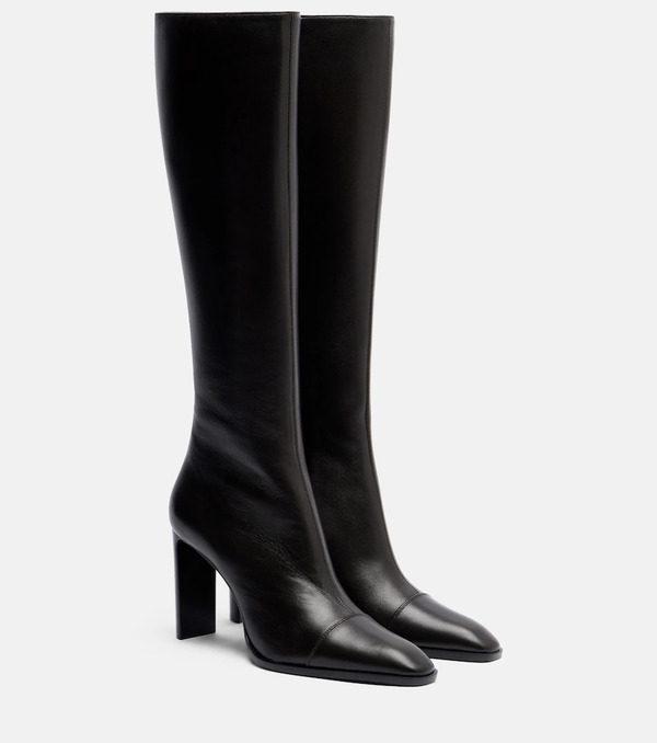  Saint Laurent Saint Laurent Botas Altas Venetia De Piel 