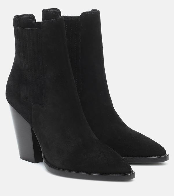  Saint Laurent Saint Laurent Botines Theo 95 De Gamuza 