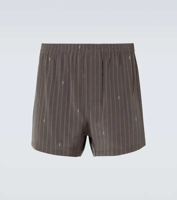 Saint Laurent Saint Laurent Boxer Briefs De Seda 