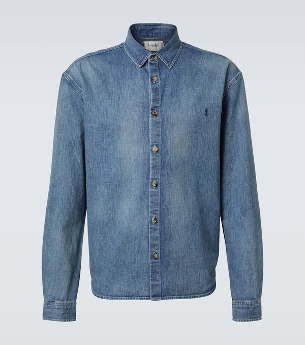  Saint Laurent Saint Laurent Camisa De Denim 