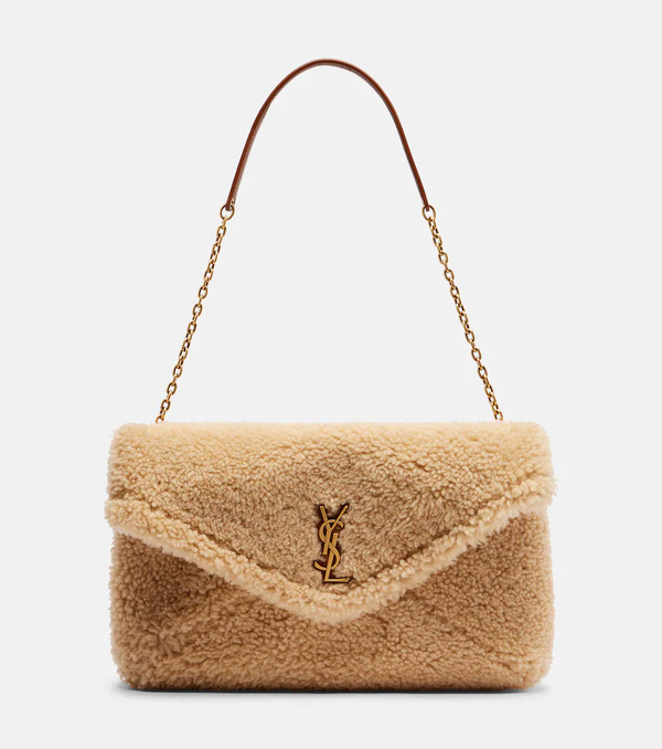  Saint Laurent Saint Laurent Cartera Con Cadena Cassandre Envelope De Borrego 