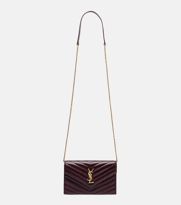  Saint Laurent Saint Laurent Cartera Con Cadena Cassandre Envelope De Piel 