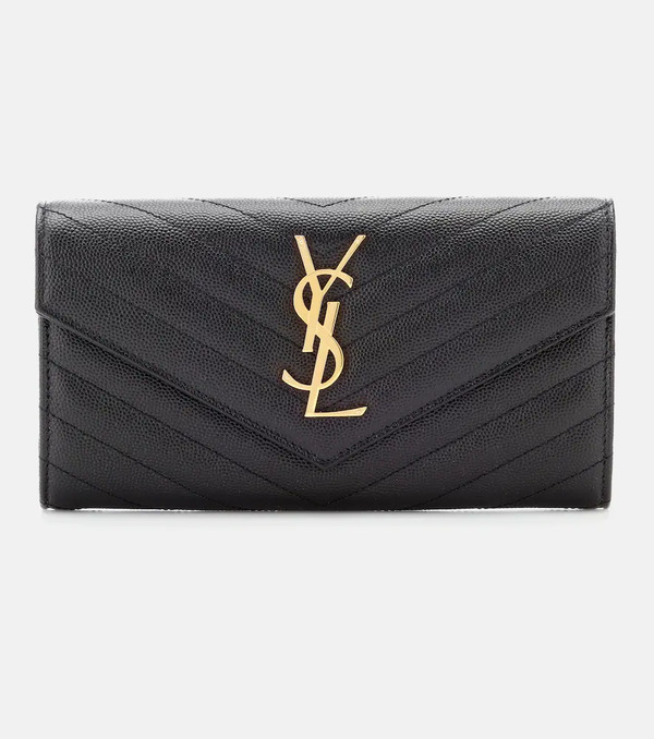  Saint Laurent Saint Laurent Cartera Large Monogram De Piel 