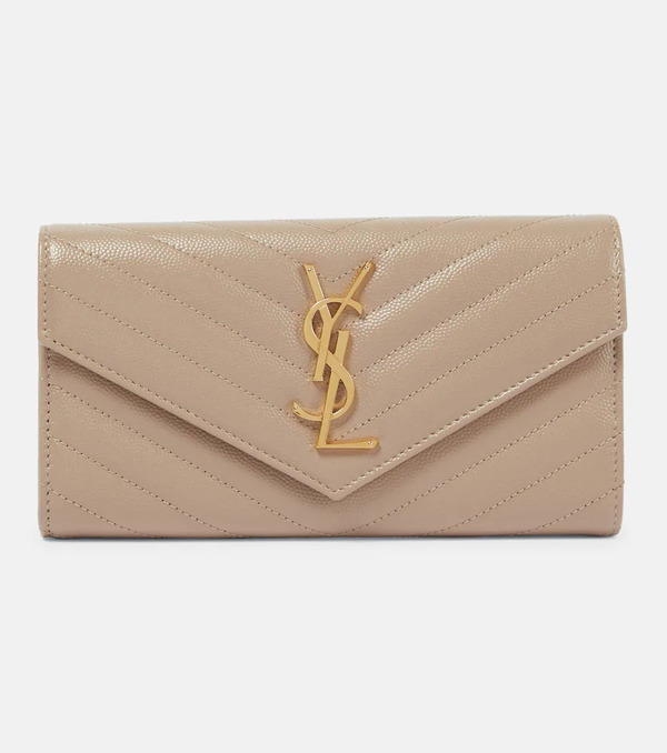  Saint Laurent Saint Laurent Cartera Monogram Large De Piel 