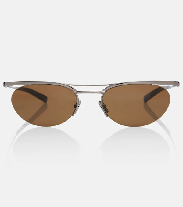  Saint Laurent Saint Laurent Gafas De Sol Ovaladas Sl Logo 