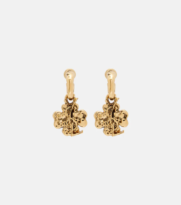  Saint Laurent Saint Laurent Pendientes Cassandre Lucky Charm 