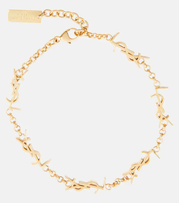  Saint Laurent Saint Laurent Pulsera De Cadena Ysl 