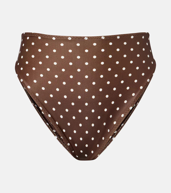  Same Same Braga De Bikini De Tiro Alto Con Lunares 