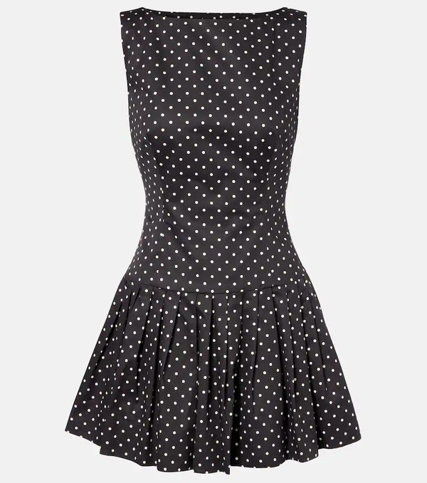  Same Same Vestido Corto De Popelín De Algodón 