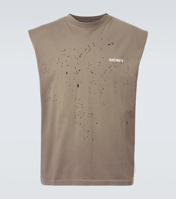  Satisfy Satisfy Camiseta Mothtech De Algodón 