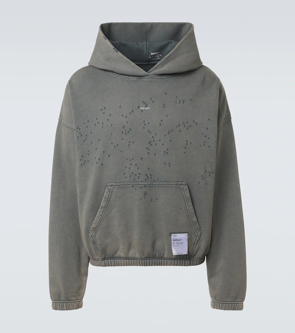  Satisfy Satisfy Sudadera Con Capucha Mothtech™ De Algodón 
